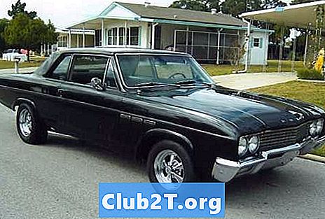 1963 Buick Riviera automātiskās spuldzes izmēra tabula