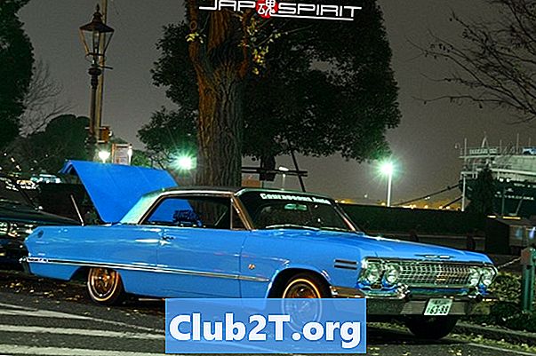 1966 년 Chevrolet Impala 자동 전구 크기