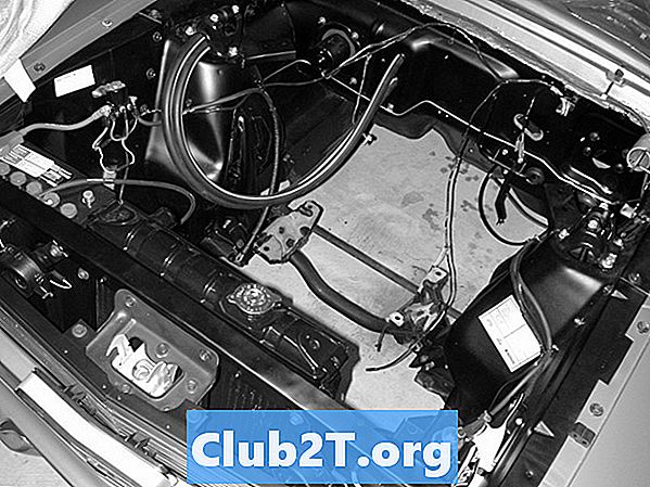 1968 Ford Bronco Automotive Light Žiarovky Tabuľka veľkostí