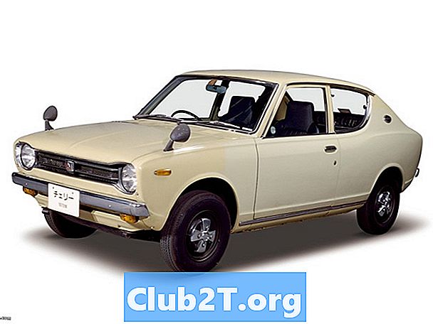 1970 Nissan 510 자동 전구 크기