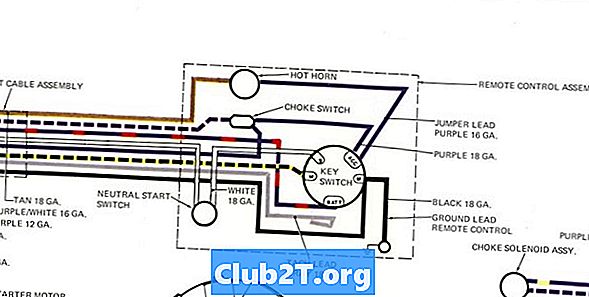 Diagrama de instalación de inicio remoto de Mercury Bobcat de 1975