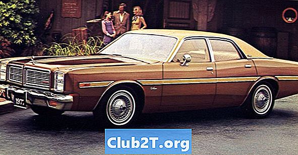 1977 Dodge Royal Monaco Autoradio-Schaltplan