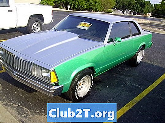 1978 m. „Chevrolet Malibu“ automobilio garso laidų spalvų kodai