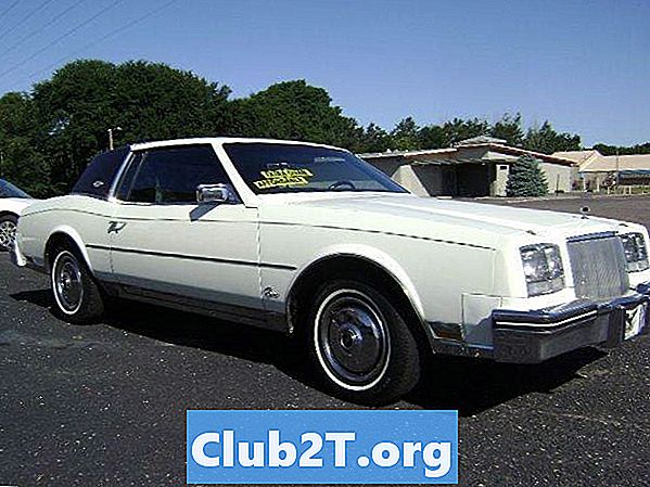 1980 Buick Riviera 자동차 라디오 와이어 도식