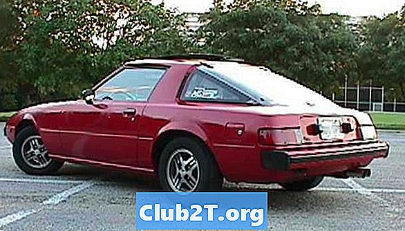 1981 Mazda RX7 Pengudaraan Carta untuk Alat Kawalan Jauh