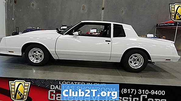 1982 Schéma zapojení autorádia Chevrolet Monte Carlo