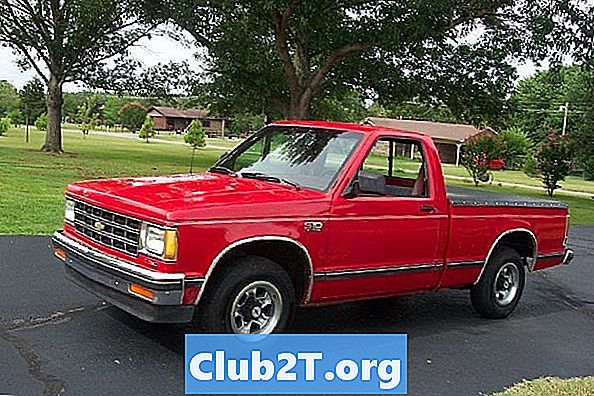 1982 Chevrolet S10 Pickup Fernstarterdiagramm