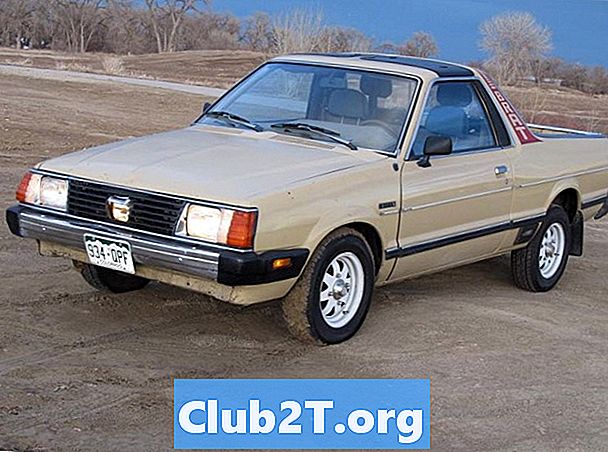 1982 Subaru Brat кола размер на крушката