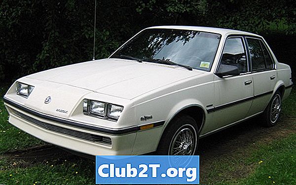 1983. Buick Skyhawk shema ožičenja audiosustava automobila