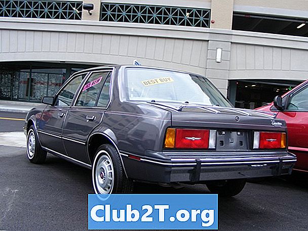 1983 Cadillac Cimarron automašīnas stereo instalācijas ceļvedis