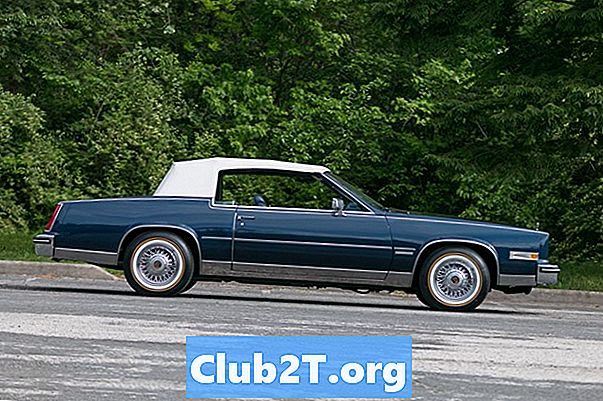 1983 Cadillac Eldorado -autoradioasennustiedot