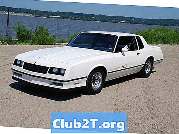 1983 Carta Pengarkaran Radio Kereta Chevrolet Monte Carlo - Kereta