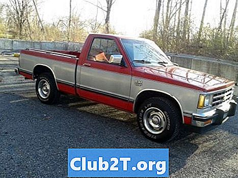 1983 Sơ đồ nối dây xe tải bán tải Chevrolet S10