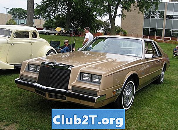 1983 Chrysler Imperial Car Stereo vadu diagramma