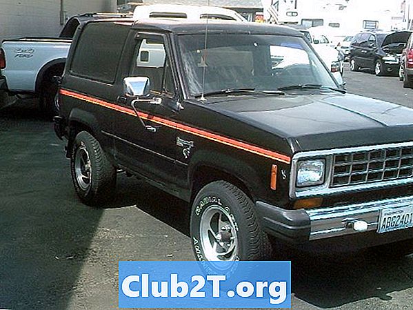1983 Arahan Pemasangan Stereo Kereta Ford Bronco II
