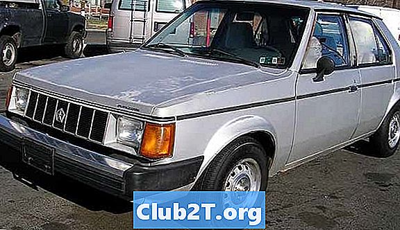 1983 Plymouth Horizon Car Stereo ožičenje Informacije