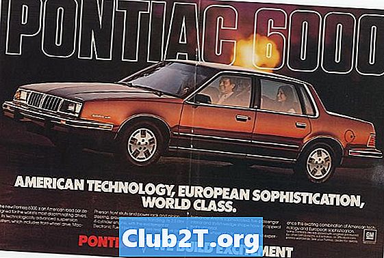 1983 Pontiac 6000 bilradioen ledningsdiagram