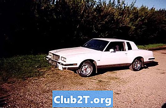 1983 Pontiac Boneville Mã màu dây âm thanh xe hơi