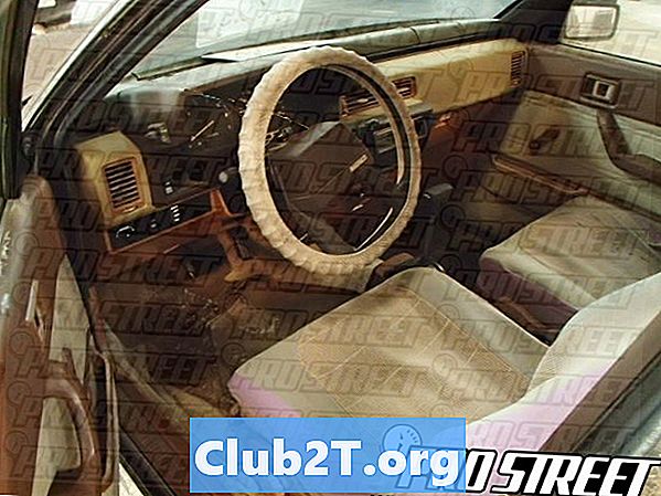 1983 Toyota Camry Car Radio Stereoljud Ledningsdiagram