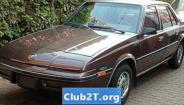 1984 Buick Skyhawkin auton stereosovituskaavio