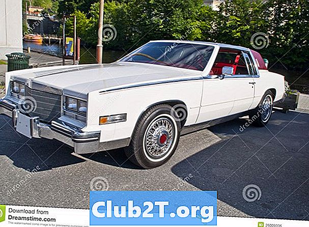 1984 캐딜락 엘도라도 자동차 오디오 와이어 가이드