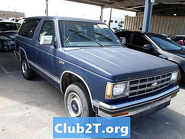 1984 Chevrolet S10 Blazer Automotive Security Wire juhend