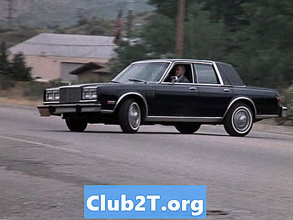 1984 Schemat okablowania samochodu Chrysler Fifth Avenue Car Stereo