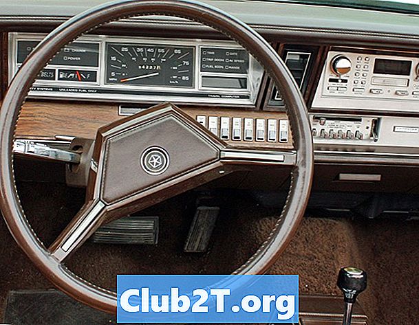 1984 דודג 'מונקו רכב סטריאו חוט קודי צבע