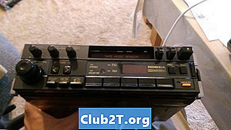 1984 Honda Prelude auto audio vadu shēma