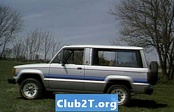 1984 Isuzu Trooper II Auto Stereo ožičenje Vodič