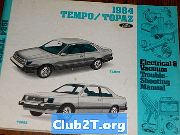 1984 Fahrzeugverkabelung von Mercury Topaz für Fernstart