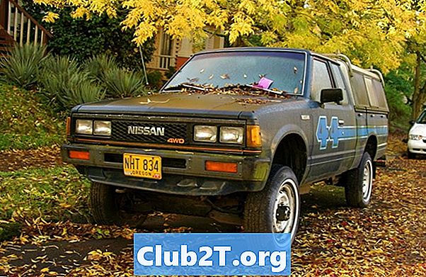 1984 Nissan 720 tamaños de la bombilla del coche