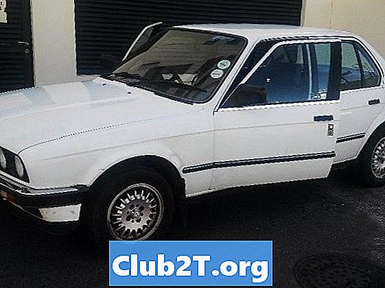 1985 BMW 318i 자동 경보 배선 지침