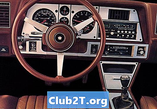 1985 Cadillac Cimarron atslēgas atslēgas starta stieples shēma