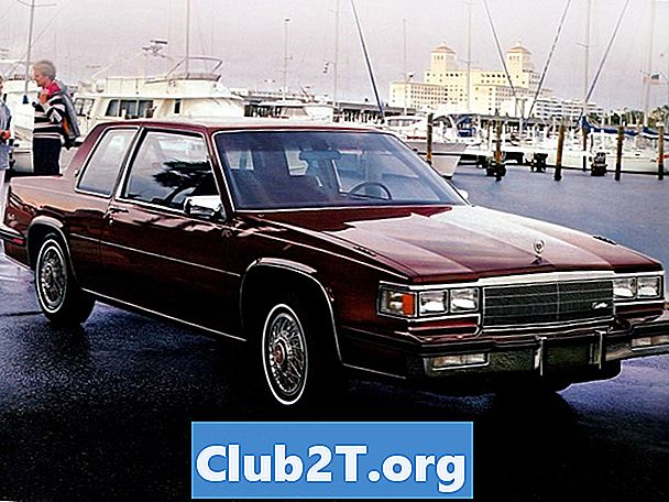 1985 Cadillac Coupe De Ville Schemat okablowania stereo