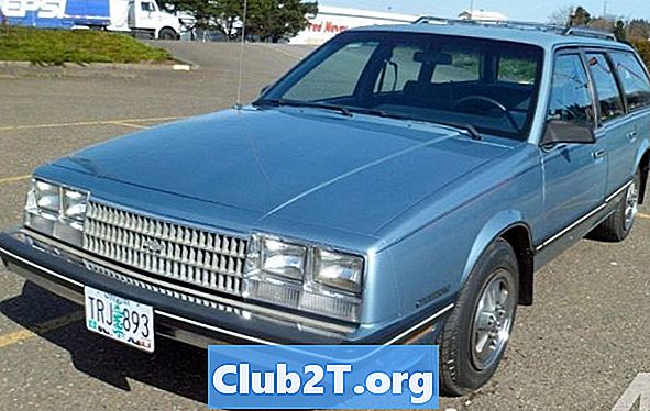 1985 Chevrolet Celebrity automobilių radijo laidų schema