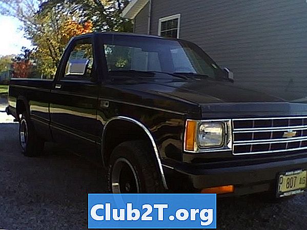 1985 Chevrolet S10 Pickup Truck Car Stereo ožičenje diagram - Avtomobili