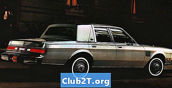 1985 Chrysler New Yorker Audioceldraad kleurcodes