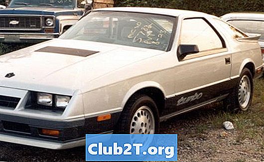 1985 Dodge Daytona nuotolinio paleidimo laidų vadovas