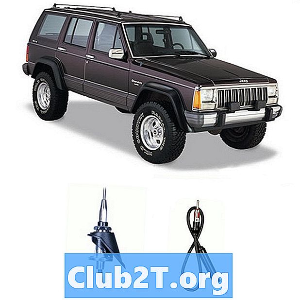1985 Jeep Cherokee Car Audio Installationsanleitung