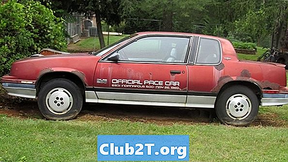 1985 Oldsmobile Cutlass Calais autós sztereó drótdiagram
