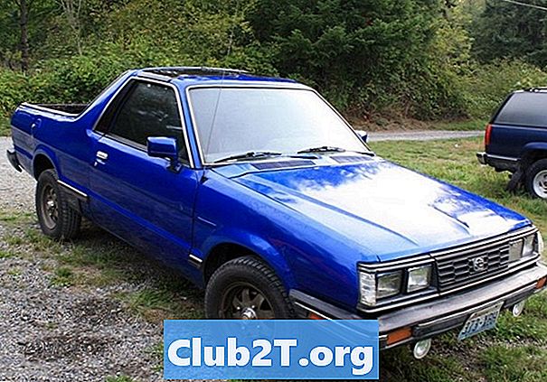 1985 Subaru Брат Автомобіль Радіо Дріт Діаграма