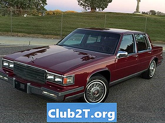 1986 Cadillac Deville Sedanin autostereiden johdotusopas - Autojen