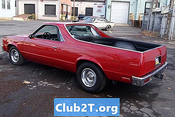 1986 Kode Warna Kawat Mobil Stereo Chevrolet El Camino