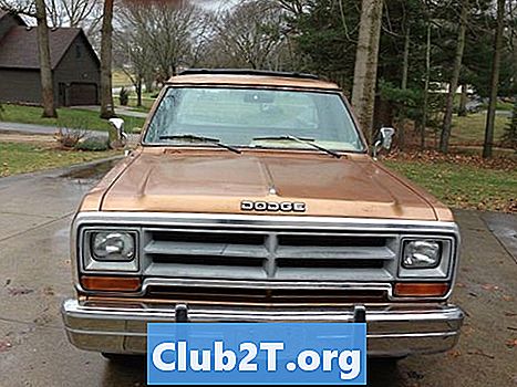 1986 Dodge 250 Navodila za namestitev avto radia