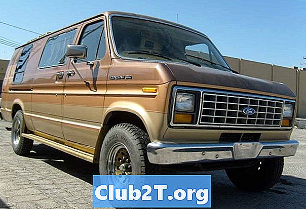 1986 Ford Econoline Ван кола стерео окабеляване схема