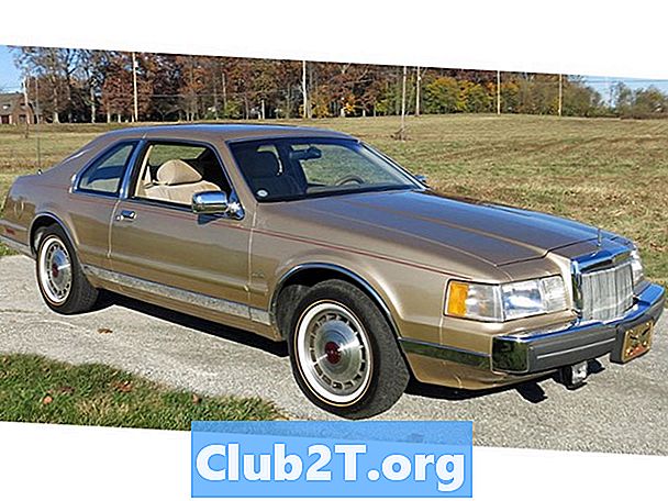1986 Lincoln Mark VII Car Stereo Navodila za montažo - Avtomobili