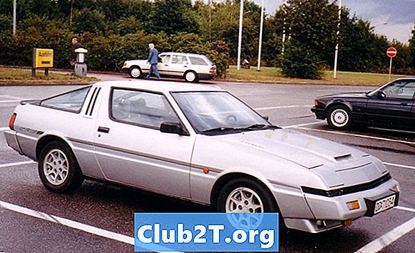 1984 Schemat okablowania Car Audio Mitsubishi Starion