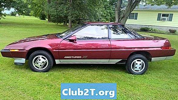 1986 Subaru XT Sprievodca pre autorádiá do auta