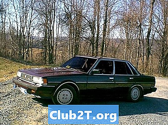 1986 Toyota Cressida Shematski prikaz napeljave avtomobilov